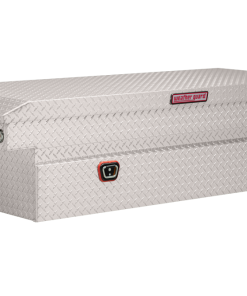 Weather Guard Saddle Truck Tool Box Aluminum Full Extra Wide Clear