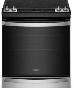 Whirlpool 6.4 Cu. Ft. Fingerprint Resistant Stainless Steel 7-In-1 Air Fry Slide-In Electric Oven