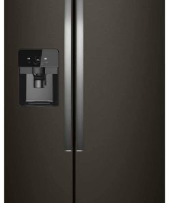 Whirlpool ADA 33" Fingerprint Resistant Black Stainless Side-By-Side Refrigerator