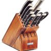 Wusthof Classic Ikon 11 Piece Acacia Knife Block Set