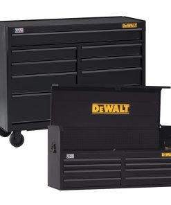 52 In. Black Metal Tool Chest Complete Unit