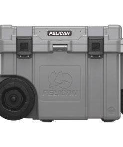 Pelican Elite 45 Qt. 2-Wheeled Cooler, Dark Gray