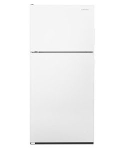 18 cu ft Top Freezer White Refrigerator