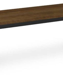 Amisco Upright 60" Toasty/Black Coral Bench
