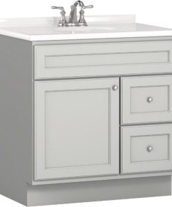 Bertch Northbrook 30 In. W x 34-1/2 In. H x 21 In. D Lighthouse Vanity Base, 2 Door/2 Drawer