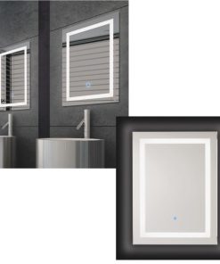 Renin Portofino 23-5/8 In. W. x 31-1/2 In. H. Polished Edge Backlit Wall Mirror