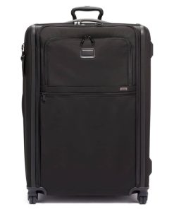 TUMI Alpha 3 Black Extended Trip Expandable 4 Wheeled Packing Case