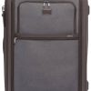 TUMI Alpha 3 Anthracite Extended Trip Expandable 4 Wheeled Packing Case