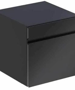 BDI Semblance Black Single-Width Drawer