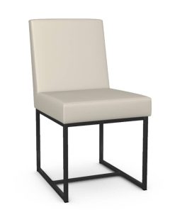 Amisco Darlene Oyster/Black Coral Dining Chair
