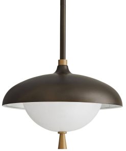 Arteriors Stanwick Aged Brass Outdoor Pendant