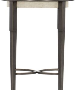 Bernhardt Barclay Metal Round Drink Table