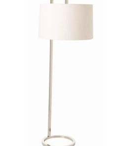 Arteriors Belden Polished Nickel Floor Lamp