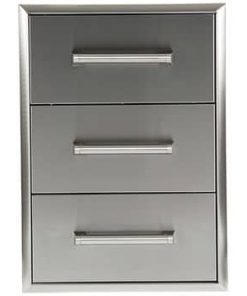Coyote Stainless Steel Three Drawer Cabinet