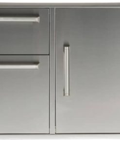 Coyote 31" Stainless Steel Combination Storage Door And Drawers Cabinet