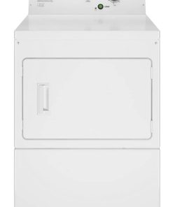 Whirlpool 27" White Commercial Gas Super-Capacity Dryer, Non-Coin