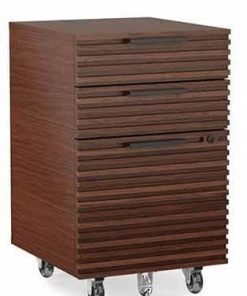 BDI Corridor 6507 Chocolate Stained Walnut File Cabinet
