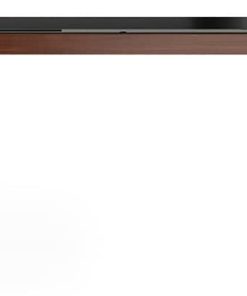 BDI Sequel 20 6112 Chocolate Walnut And Satin Nickel Desk Return