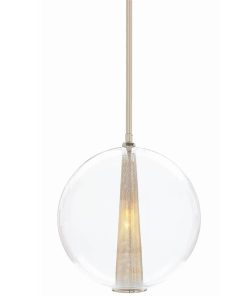 Arteriors Caviar Clear Adjustable Large Pendant