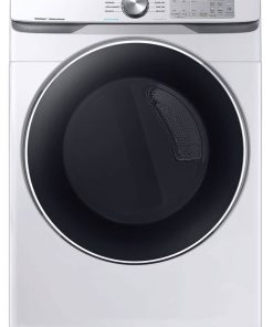 Samsung 7.5 Cu. Ft. White Gas Dryer With Steam Sanitize+