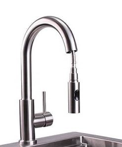 Lynx Professional Gooseneck 30" Stainless Steel Pull-Down Kitchen Faucet