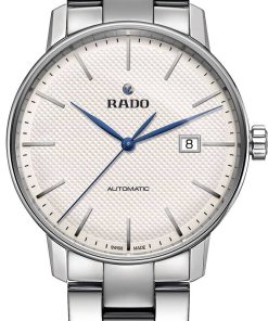 Rado Coupole Classic Automatic White Dial Stainless Steel Watch, 41mm