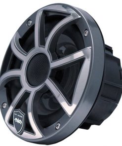 Wet Sounds REVO 6 Black Stainless Steel Marine Coaxial / Full Range Speaker System