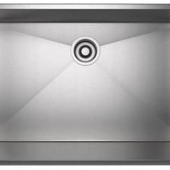 Rohl 35" Brushed Stainless Steel Single Bowl Kitchen Sink