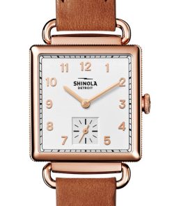 Shinola The Cass Milky White Dial Watch, 28MM