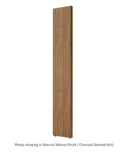 BDI Semblance 15026 Charcoal Stained Ash Tall Transitional Panel
