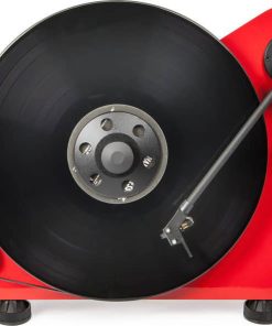 Pro-Ject Vertical Red Gloss Right Hand Bluetooth Turntable