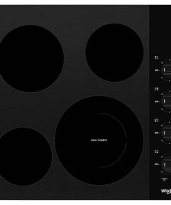 Whirlpool ADA 24" Black Compact Electric Ceramic Glass Cooktop