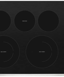 Whirlpool ADA 30" Stainless Steel Electric Ceramic Glass Cooktop With Two Dual Radiant Elements