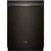 Whirlpool 24" Fingerprint Resistant Black Stainless Steel Dishwasher With Fan Dry