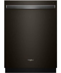 Whirlpool 24" Fingerprint Resistant Black Stainless Steel Dishwasher With Fan Dry