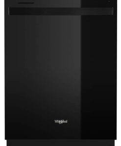 Whirlpool 24" Black Large Capacity Dishwasher With 3rd Rack
