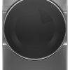 Whirlpool ADA 7.4 Cu. Ft. Chrome Shadow Front Load Electric Dryer With Steam Cycles