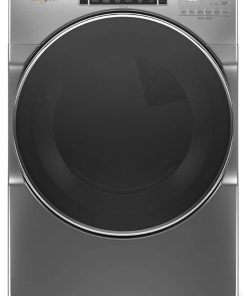 Whirlpool ADA 7.4 Cu. Ft. Chrome Shadow Front Load Electric Dryer With Steam Cycles