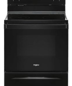 Whirlpool 5.3 Cu. Ft. Black Electric Range With Keep Warm Setting