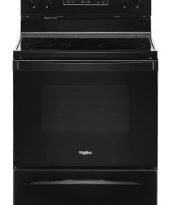 Whirlpool 5.3 Cu. Ft. Black Electric Range With Frozen Bake Technology