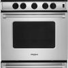Whirlpool ADA 24" Stainless Steel Freestanding Gas Range With Sealed Burners