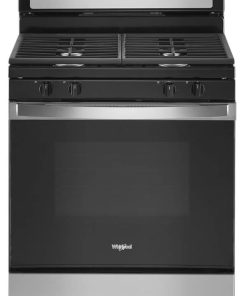 Whirlpool 5 Cu. Ft. Stainless Steel Gas Range With SpeedHeat Burner