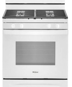 Whirlpool 5 Cu. Ft. White Gas Range With SpeedHeat Burner