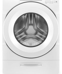 Whirlpool 4.5 Cu. Ft. White Closet-Depth Front Load Washer With Load & Go Dispenser