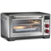 Wolf Gourmet Elite Countertop Oven With Red Knobs