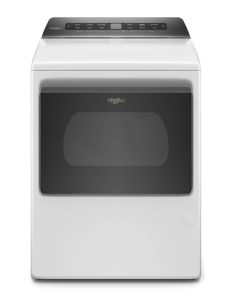 Whirlpool 7.4 Cu. Ft. White Gas Dryer With Intuitive Controls