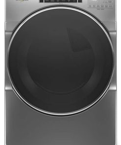 Whirlpool ADA 7.4 Cu. Ft. Chrome Shadow Front Load Gas Dryer With Steam Cycles