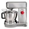 Wolf Gourmet 7 Qt. Stainless Steel Stand Mixer With Red Knob