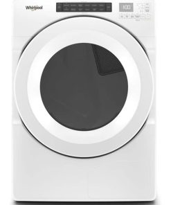 Whirlpool 7.4 Cu. Ft. White Front Load Electric Heat Pump Dryer With Intuitive Touch Controls, Advanced Moisture Sensing