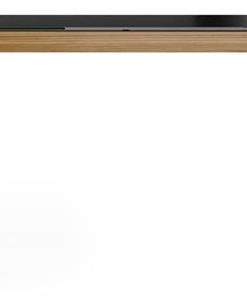 BDI Sequel 20 6112 Walnut And Satin Nickel Desk Return